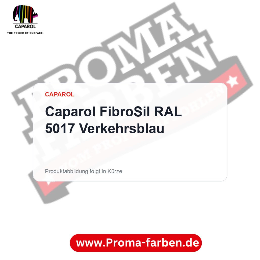 Caparol FibroSil RAL 5017 Verkehrsblau – Proma Farben