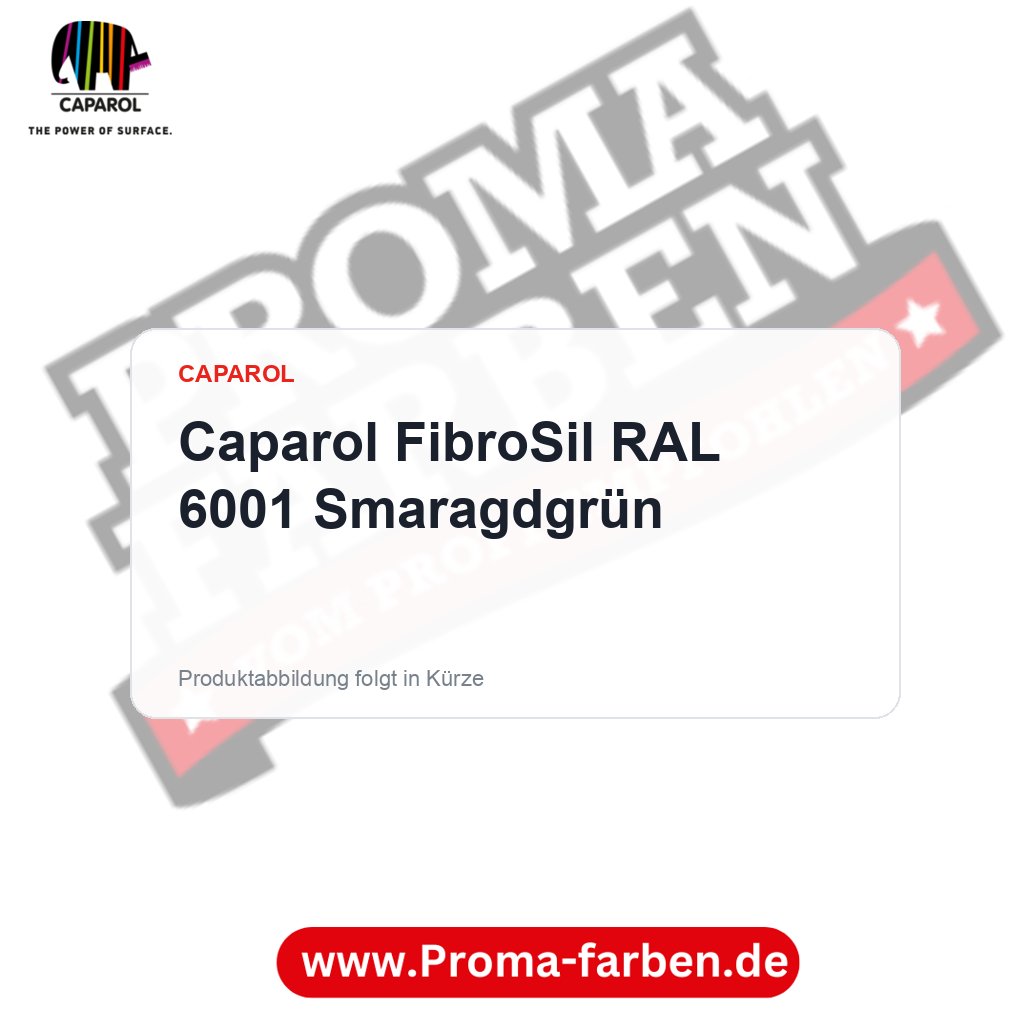 Caparol FibroSil RAL 6001 Smaragdgrün – Proma Farben
