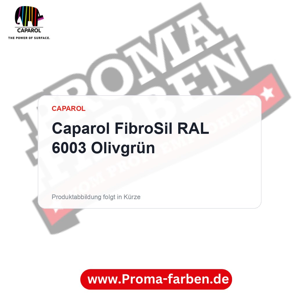 Caparol FibroSil RAL 6003 Olivgrün – Proma Farben