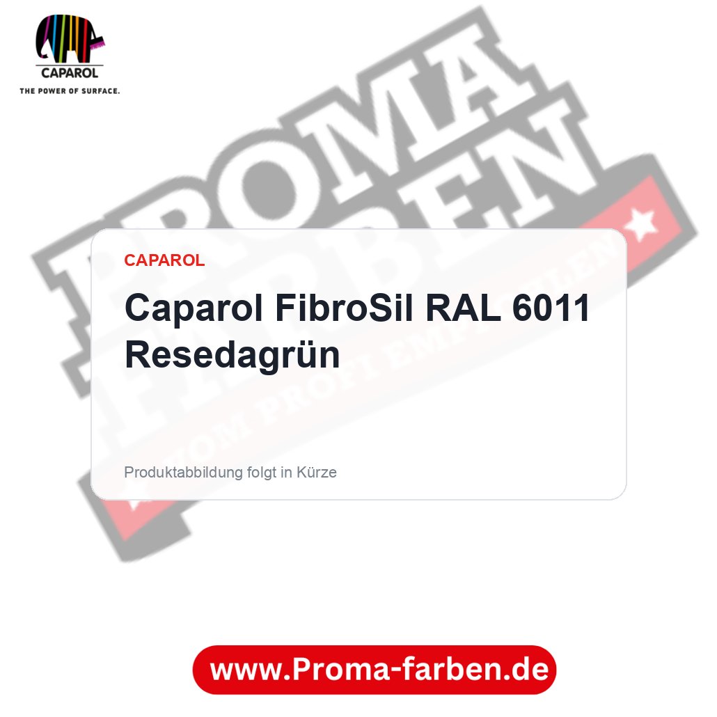 Caparol FibroSil RAL 6011 Resedagrün – Proma Farben