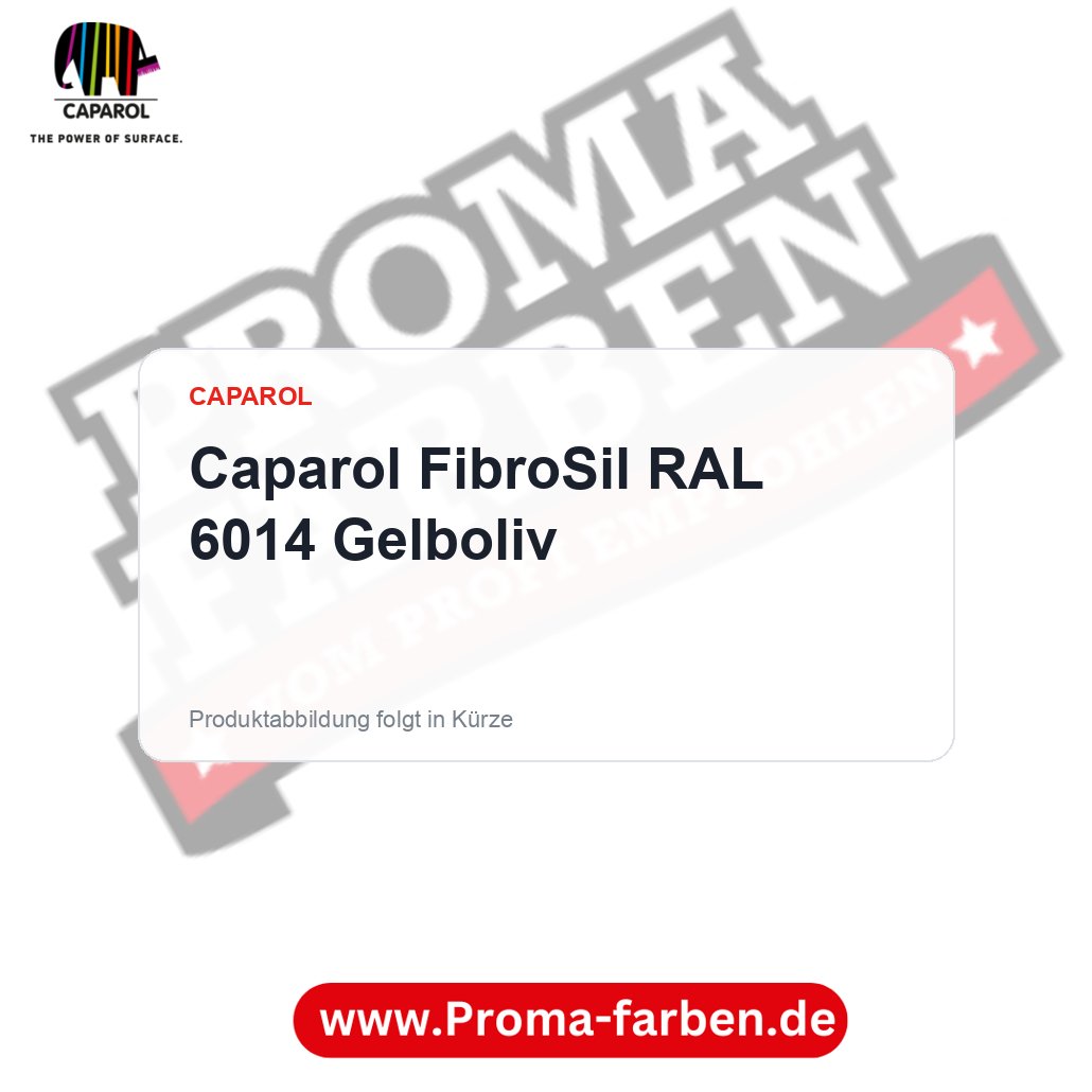 Caparol FibroSil RAL 6014 Gelboliv – Proma Farben