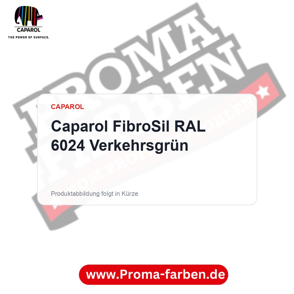 Caparol FibroSil RAL 6024 Verkehrsgrün – Proma Farben