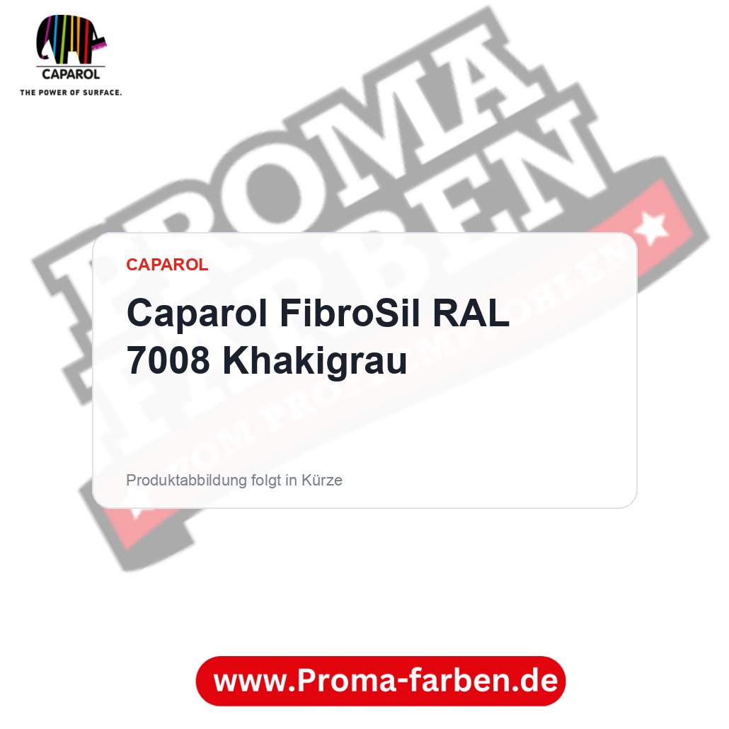 Caparol FibroSil RAL 7008 Khakigrau – Proma Farben