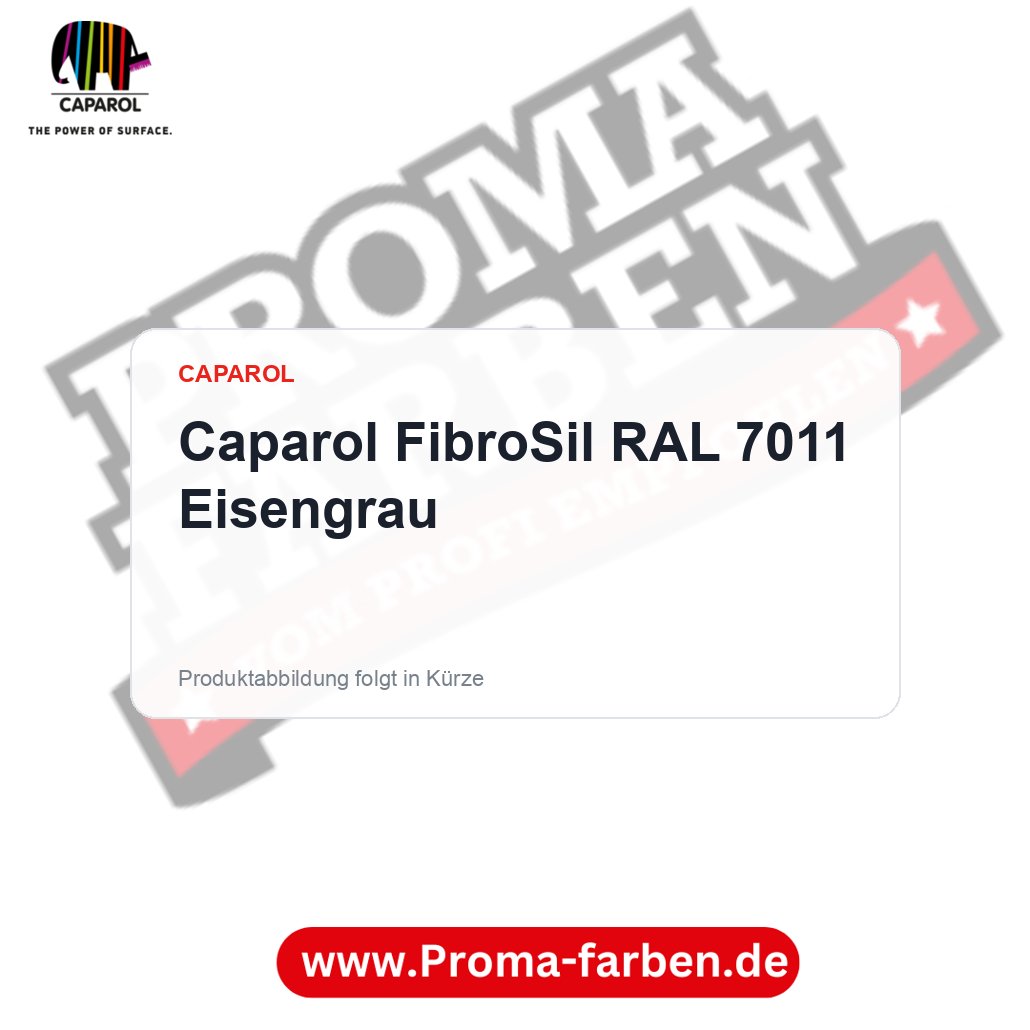 Caparol FibroSil RAL 7011 Eisengrau – Proma Farben