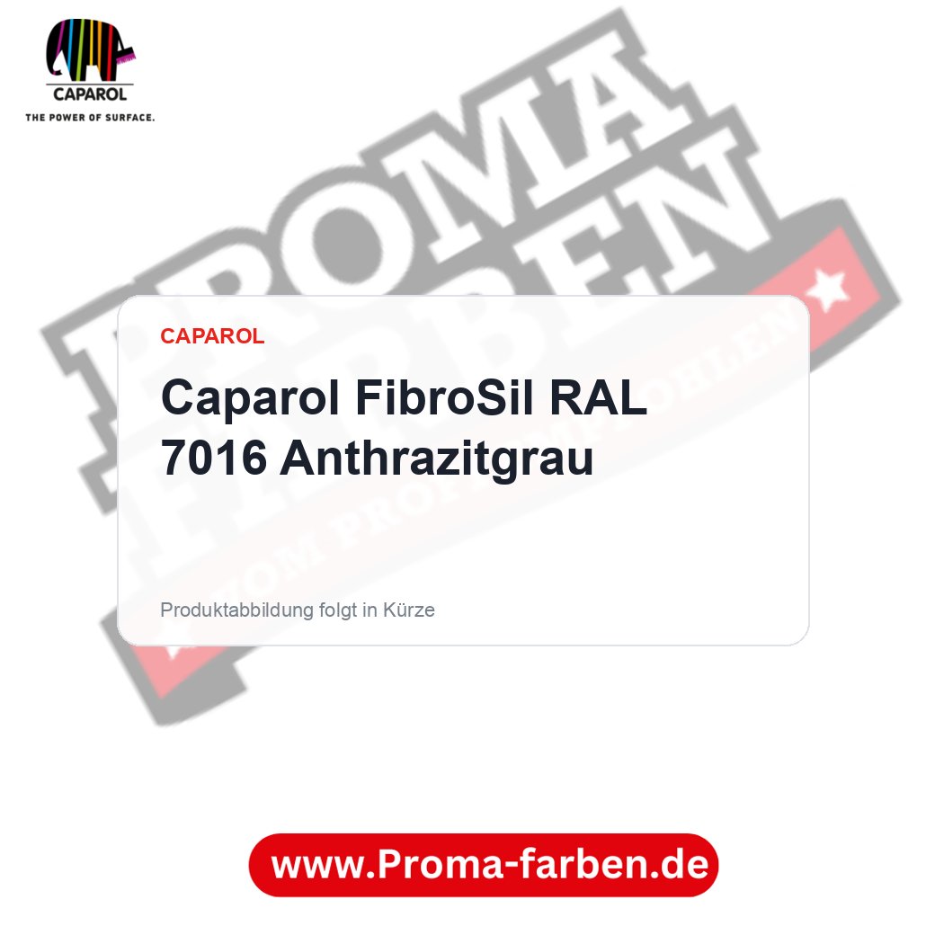 Caparol FibroSil RAL 7016 Anthrazitgrau – Proma Farben