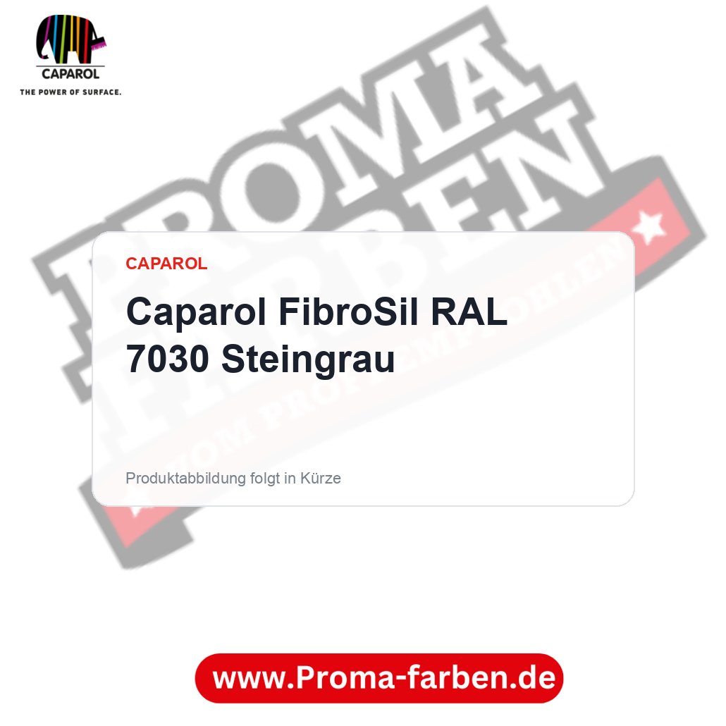 Caparol FibroSil RAL 7030 Steingrau – Proma Farben