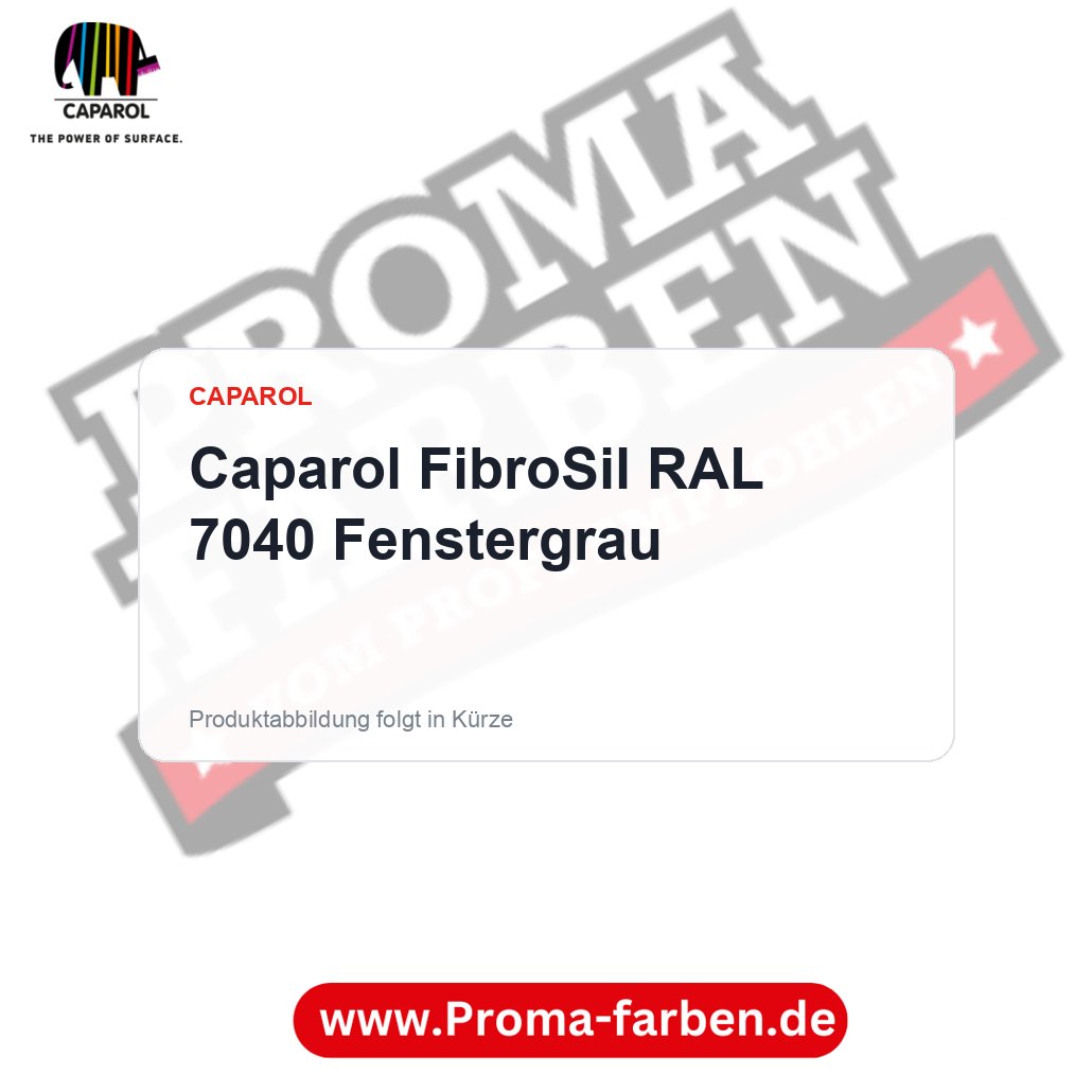 Caparol FibroSil RAL 7040 Fenstergrau – Proma Farben