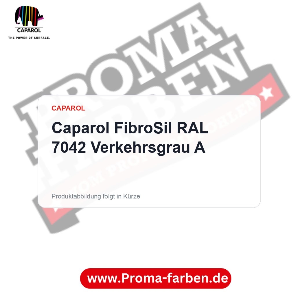 Caparol FibroSil RAL 7042 Verkehrsgrau A – Proma Farben