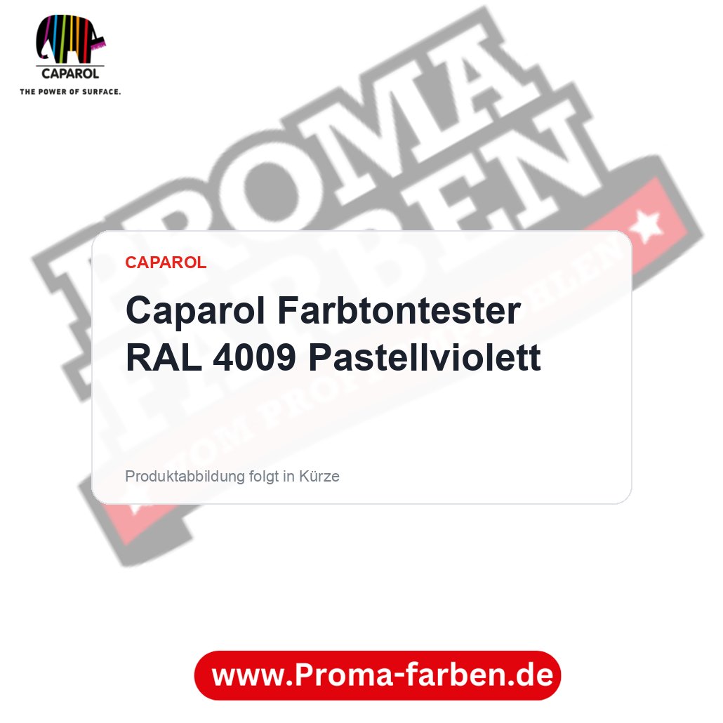 Caparol Farbtontester RAL 4009 Pastellviolett – Proma Farben