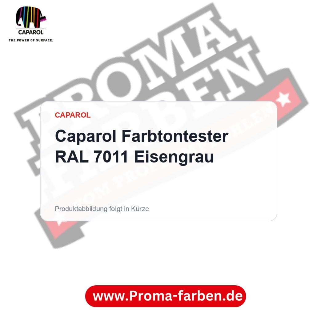 Caparol Farbtontester RAL 7011 Eisengrau – Proma Farben