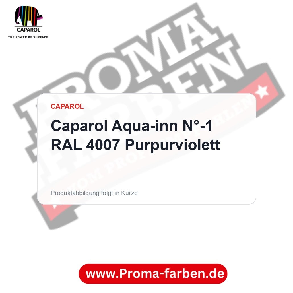 Caparol Aqua-inn N°-1 RAL 4007 Purpurviolett – Proma Farben