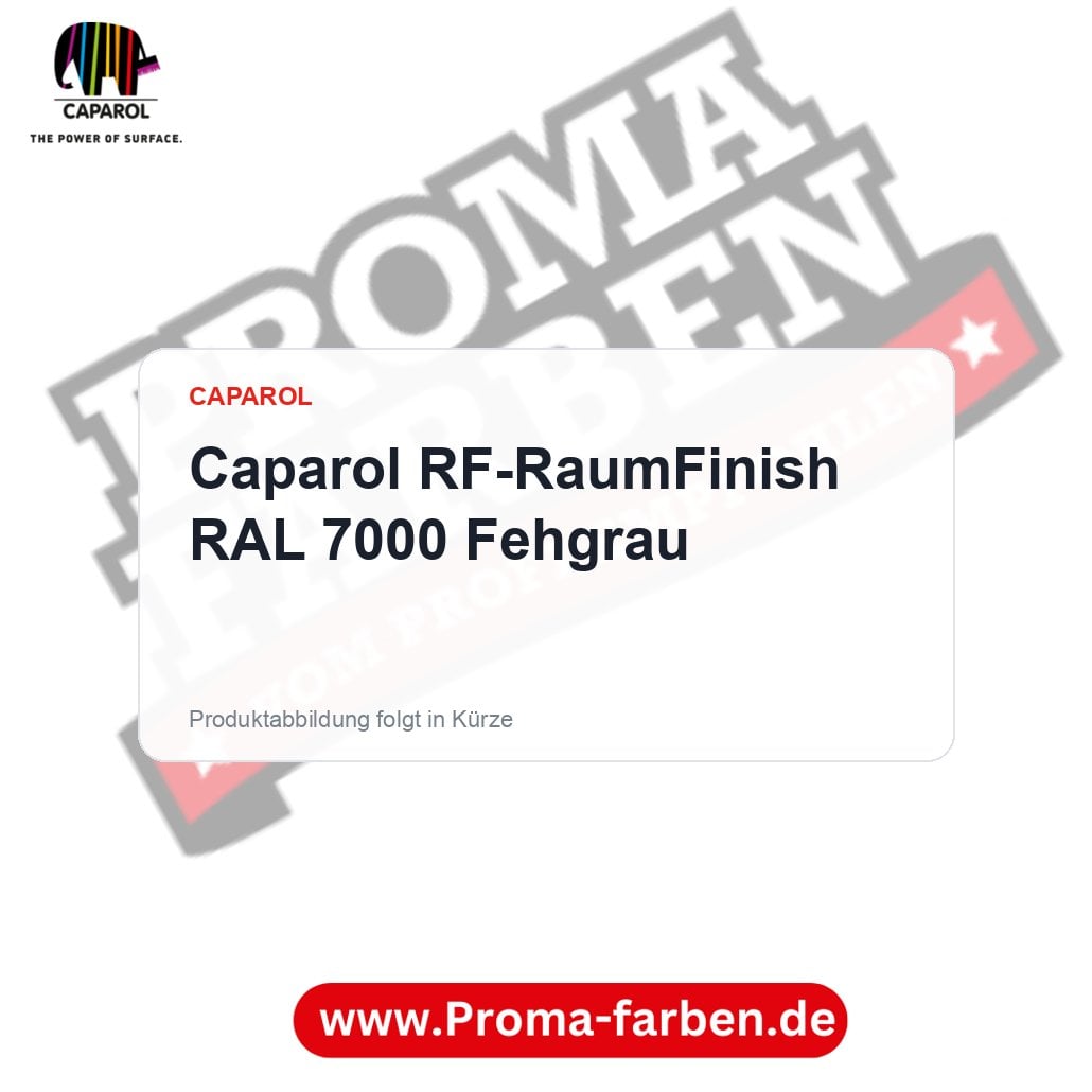 Caparol RF-RaumFinish RAL 7000 Fehgrau – Proma Farben