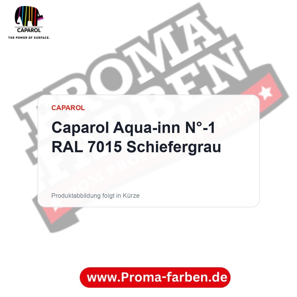 Caparol Aqua-inn N°-1 RAL 7015 Schiefergrau – Proma Farben
