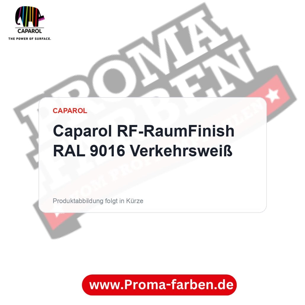 Caparol RF-RaumFinish RAL 9016 Verkehrsweiß – Proma Farben