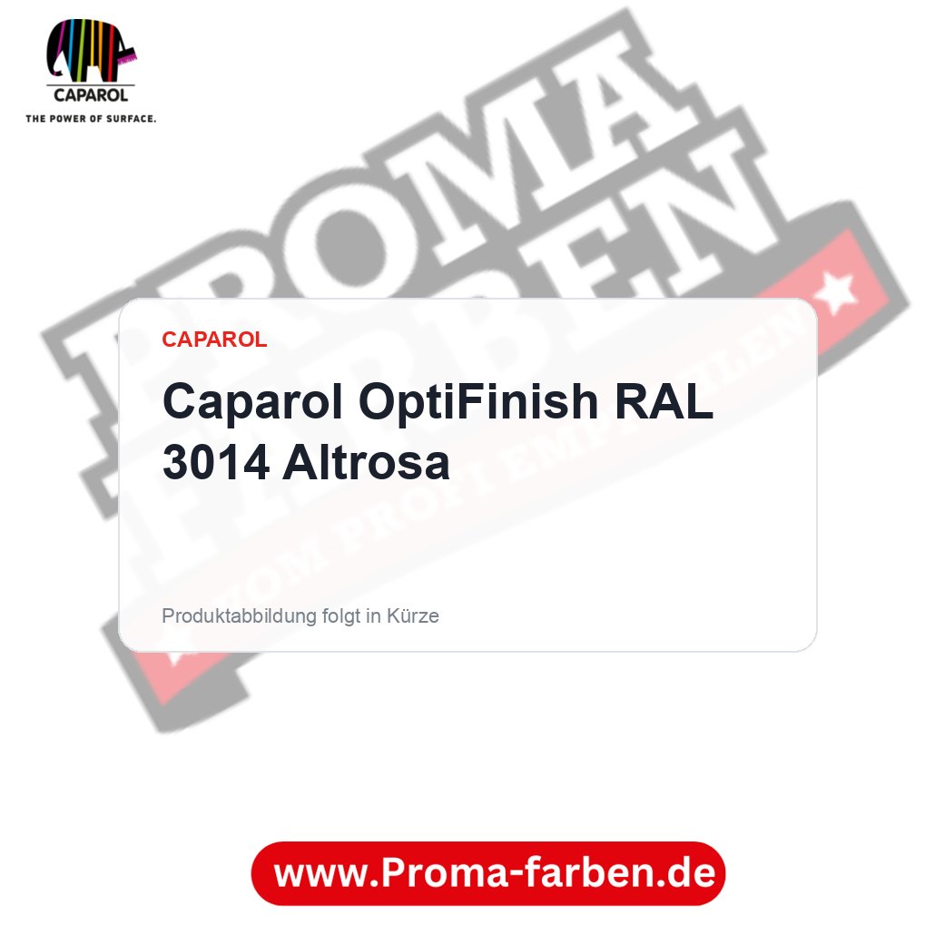 Caparol OptiFinish RAL 3014 Altrosa – Proma Farben