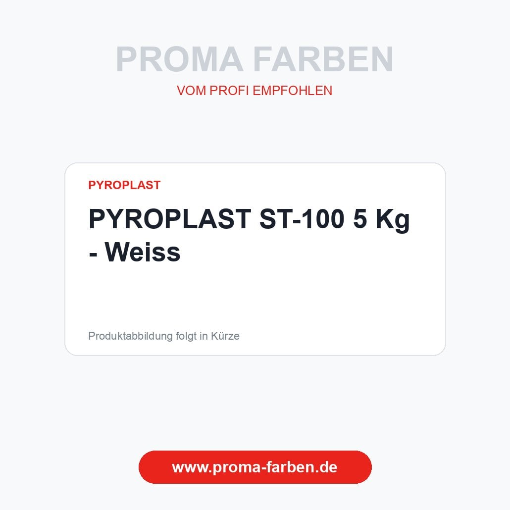 PYROPLAST ST-100 5 Kg – Weiss – Proma Farben