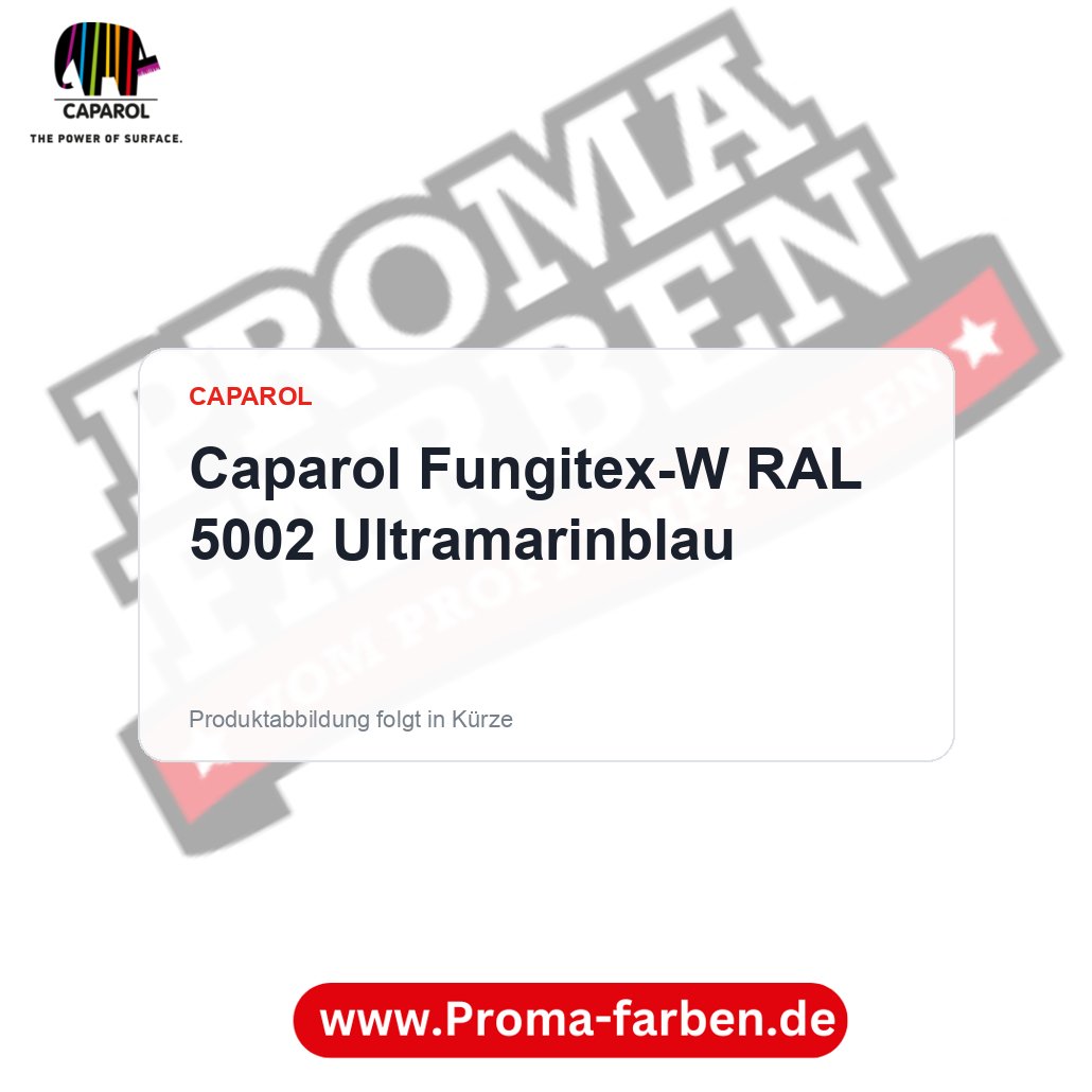 Caparol Fungitex-W RAL 5002 Ultramarinblau – Proma Farben