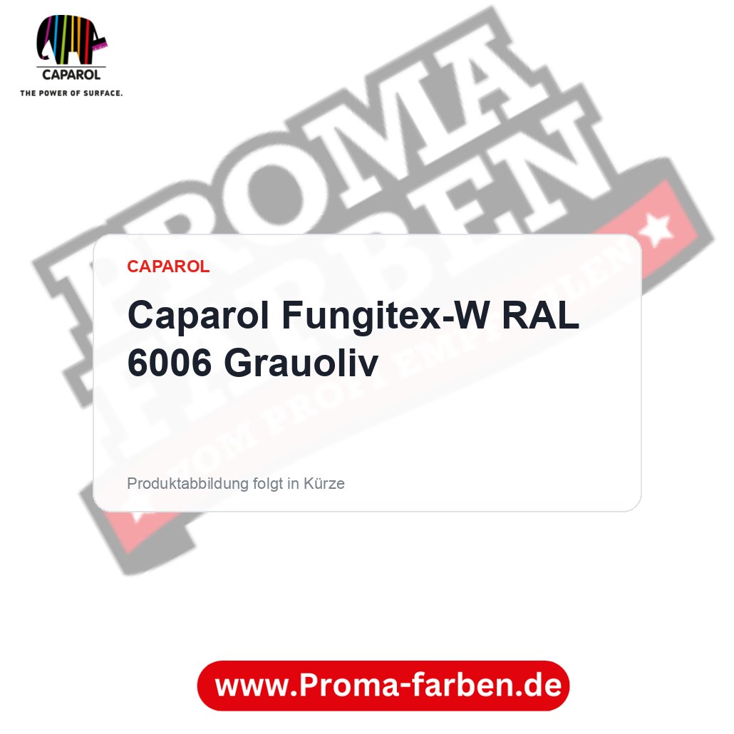 Caparol Fungitex-W RAL 6006 Grauoliv – Proma Farben