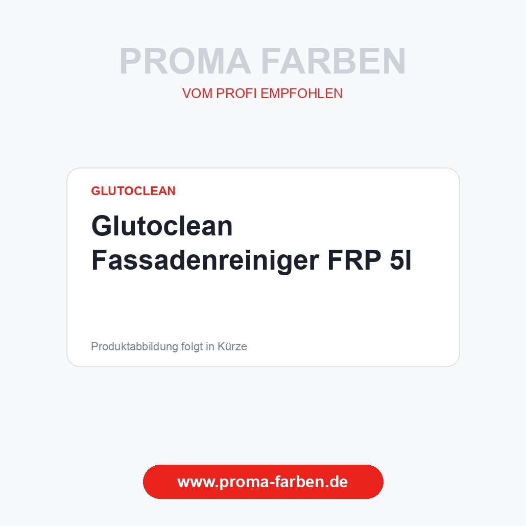 Glutoclean Fassadenreiniger FRP 5l – Proma Farben